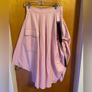 Unique Pale Pink Swing Skirt